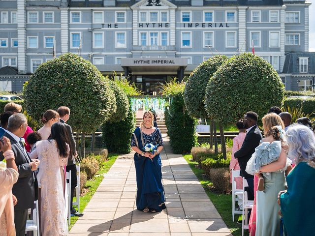 Riyaz and Revathi's Wedding in Hythe, Kent 15