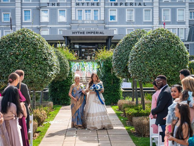 Riyaz and Revathi's Wedding in Hythe, Kent 17
