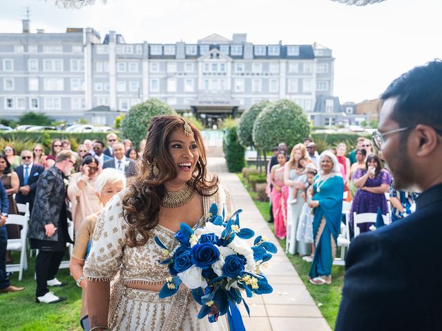 Riyaz and Revathi's Wedding in Hythe, Kent 18