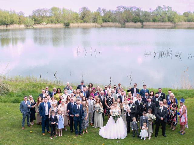 Simon and Hannah&apos;s Wedding in South Cerney, Gloucestershire 12