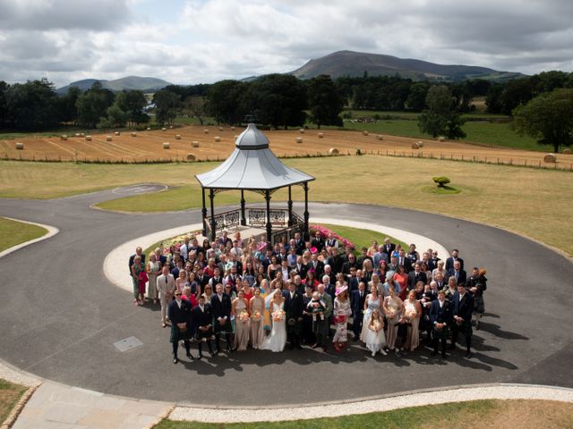 Robbie and Lauren's Wedding in Biggar, Central &amp; Glasgow 17