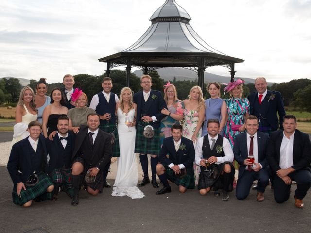 Robbie and Lauren's Wedding in Biggar, Central &amp; Glasgow 44