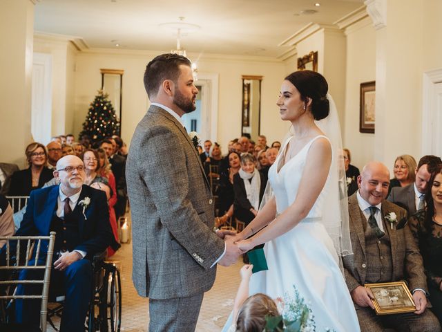 Hayden and Kerrie&apos;s Wedding in Shottle, Derbyshire 11