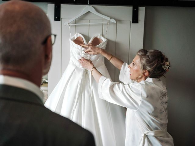 Steve and Anna's Wedding in Christchurch, Dorset 10