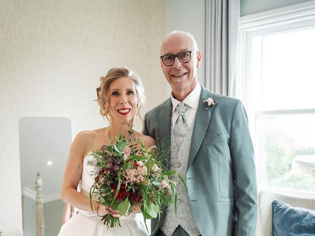 Steve and Anna's Wedding in Christchurch, Dorset 17