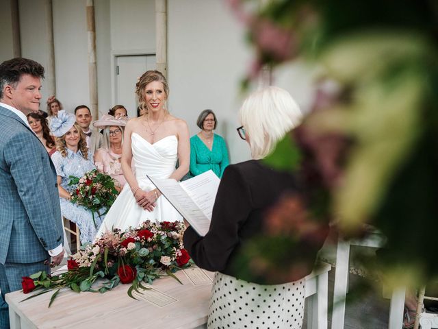 Steve and Anna's Wedding in Christchurch, Dorset 29