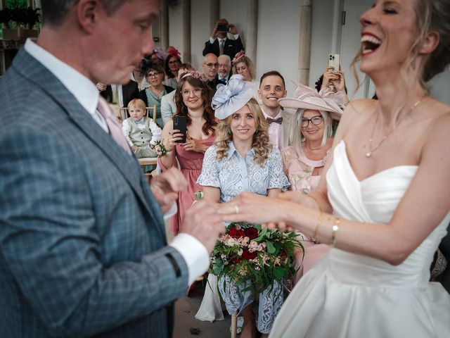 Steve and Anna's Wedding in Christchurch, Dorset 32