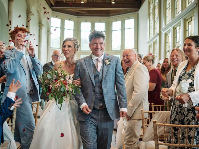 Steve and Anna's Wedding in Christchurch, Dorset 34