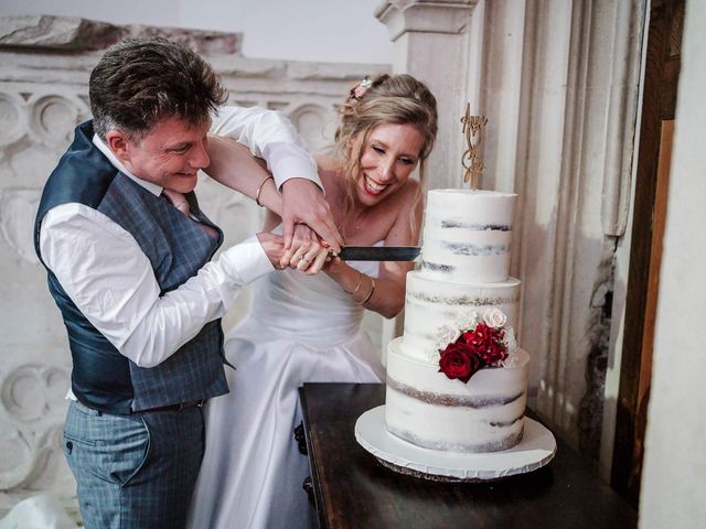 Steve and Anna's Wedding in Christchurch, Dorset 55