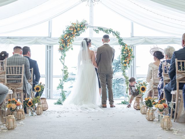 Owen and Rebecca's Wedding in Cardiff Bay, Cardiff 23