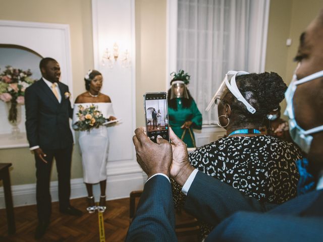 Yinka and Teddy&apos;s Wedding in Chelsea, South West London 47