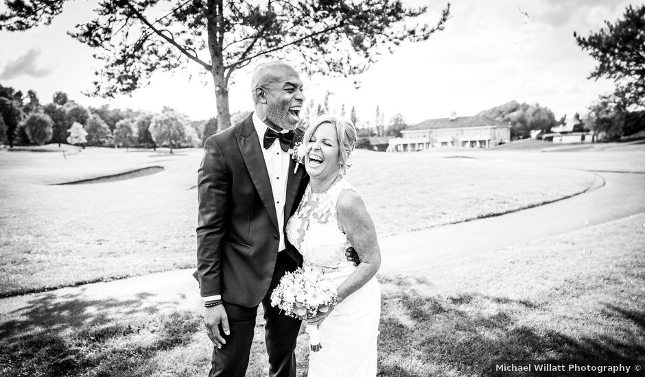Michelle and Gary's Wedding in Woldingham, Surrey
