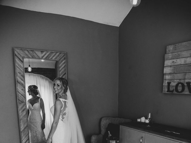 Callum and Becky's Wedding in Northampton, Northamptonshire 12