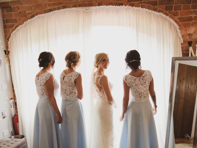 Callum and Becky's Wedding in Northampton, Northamptonshire 14