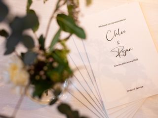 Chloe &amp; Ryan's wedding 1