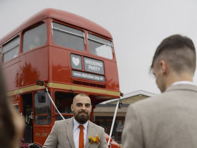 Katie and Jakub&apos;s Wedding in Gamlingay, Bedfordshire 12