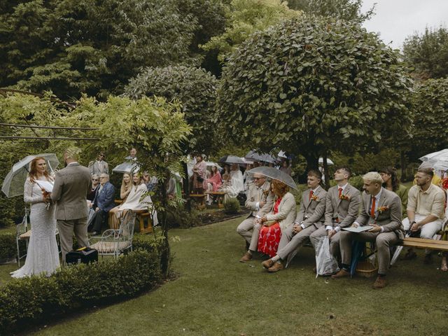 Katie and Jakub&apos;s Wedding in Gamlingay, Bedfordshire 32