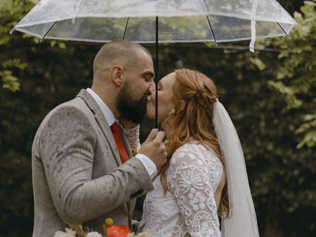 Katie and Jakub&apos;s Wedding in Gamlingay, Bedfordshire 40