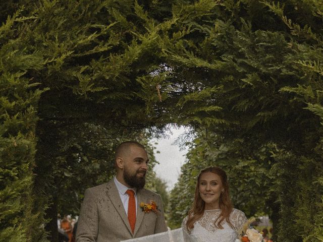 Katie and Jakub&apos;s Wedding in Gamlingay, Bedfordshire 43