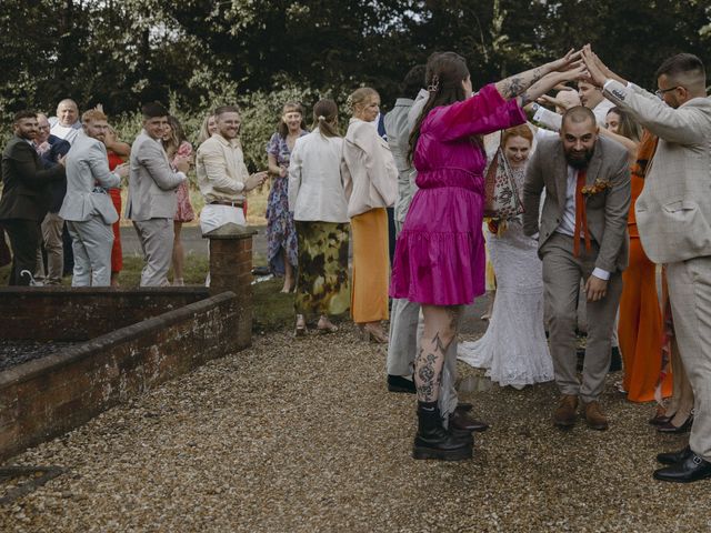 Katie and Jakub&apos;s Wedding in Gamlingay, Bedfordshire 54