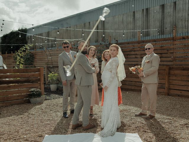 Katie and Jakub&apos;s Wedding in Gamlingay, Bedfordshire 64
