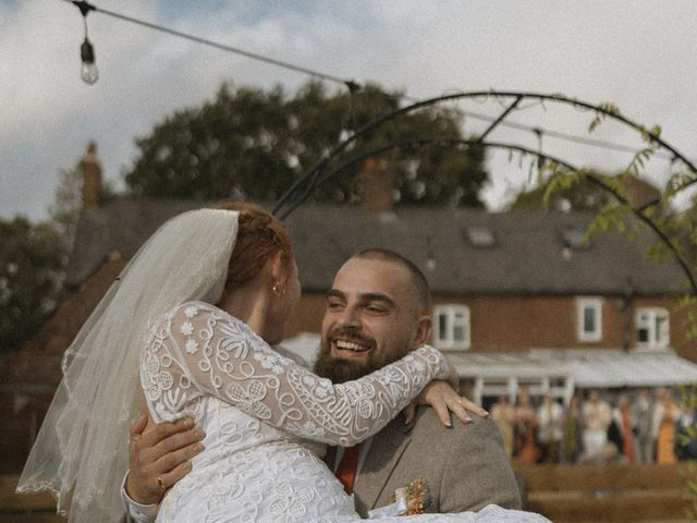 Katie and Jakub&apos;s Wedding in Gamlingay, Bedfordshire 65