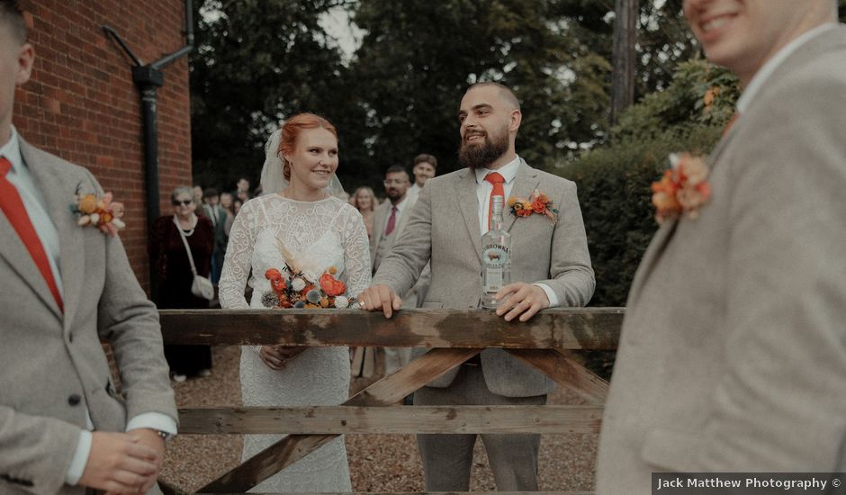 Katie and Jakub's Wedding in Gamlingay, Bedfordshire