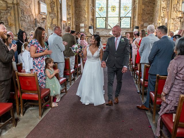 Andy and Kim's Wedding in Rothley, Leicestershire 8