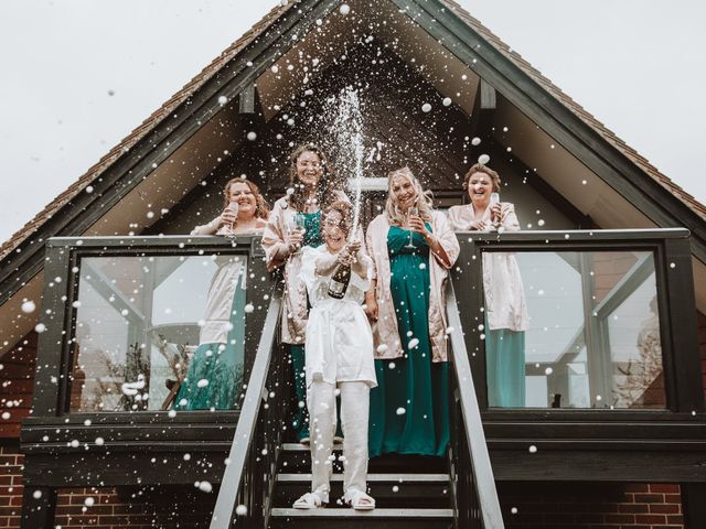 Matt and Emma's Wedding in The New Forest, Hampshire 15