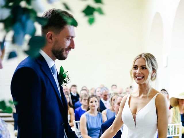 George and Laura&apos;s Wedding in Farnham, Surrey 30