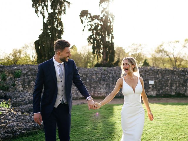 George and Laura&apos;s Wedding in Farnham, Surrey 82