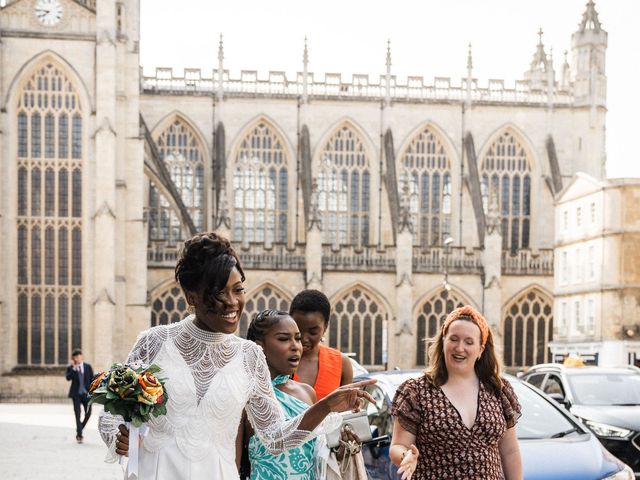 Harry and Bukky&apos;s Wedding in Bath, Somerset 15