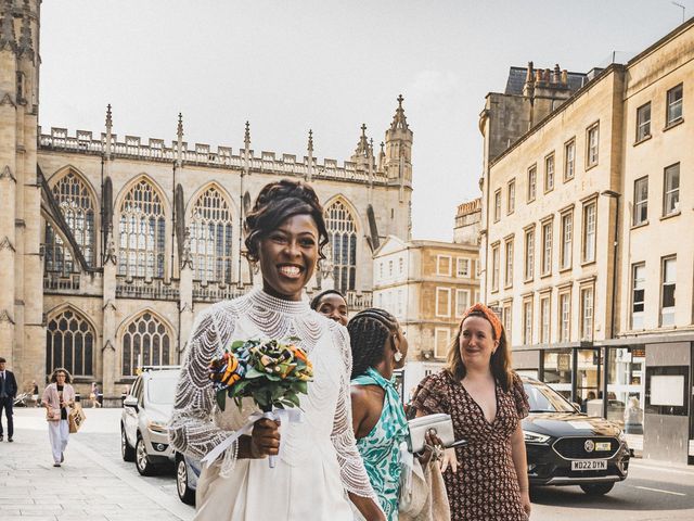 Harry and Bukky&apos;s Wedding in Bath, Somerset 17