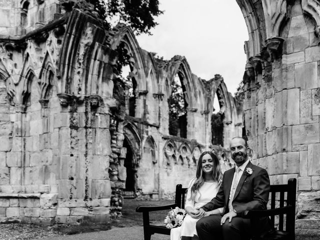 Simon and Polly&apos;s Wedding in York, North Yorkshire 21