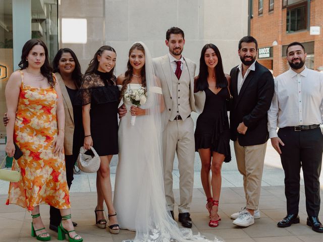 Michael and Tala&apos;s Wedding in City of London, East Central London 31