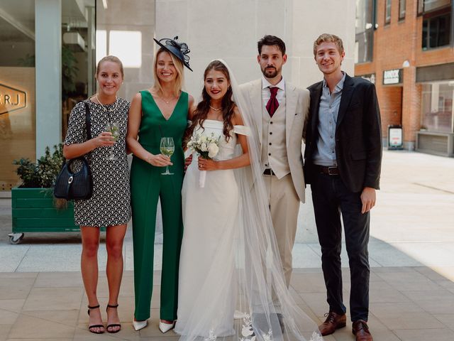 Michael and Tala&apos;s Wedding in City of London, East Central London 73