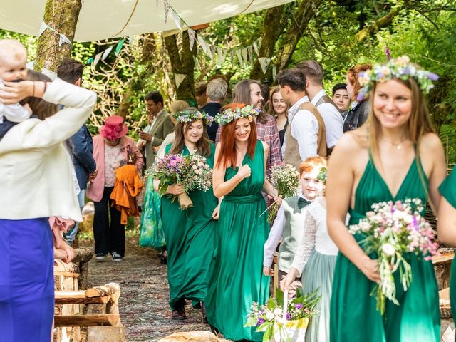 Matias and Savannah's Wedding in Dolgellau, Gwynedd 17