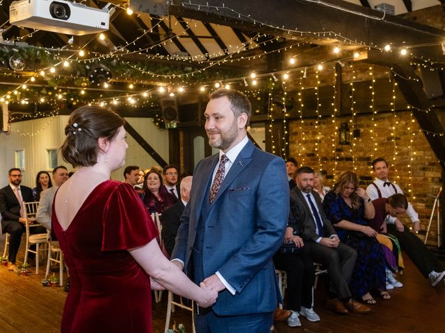 Katy and Mike's Wedding in London - East, East London 128