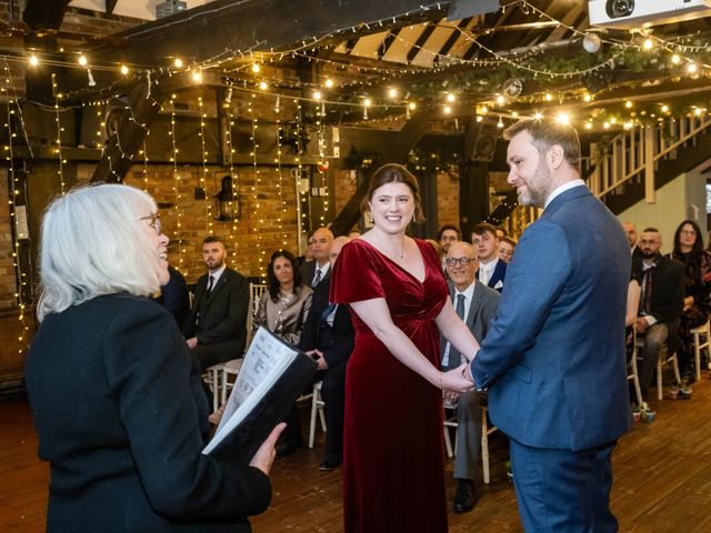 Katy and Mike's Wedding in London - East, East London 130