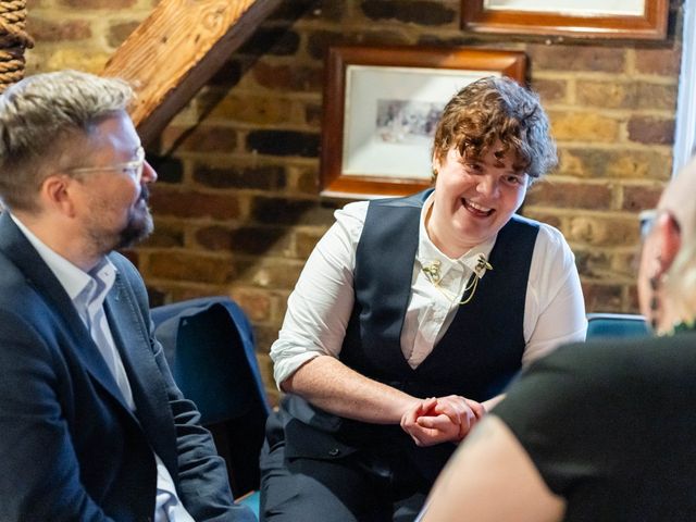 Katy and Mike's Wedding in London - East, East London 217
