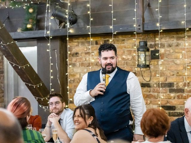 Katy and Mike's Wedding in London - East, East London 257
