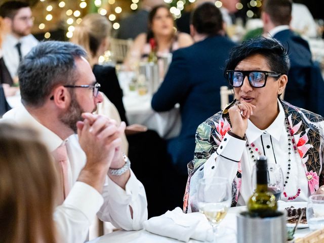Katy and Mike's Wedding in London - East, East London 324
