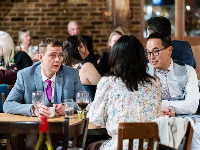 Katy and Mike's Wedding in London - East, East London 350