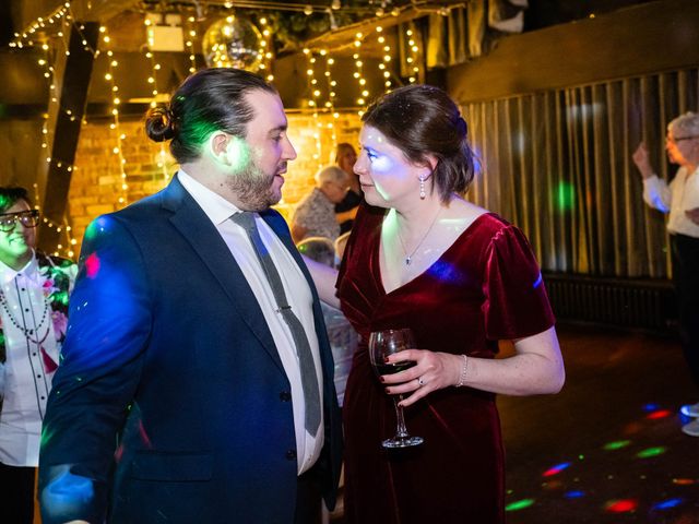 Katy and Mike's Wedding in London - East, East London 356