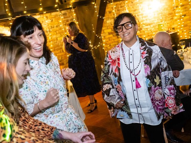 Katy and Mike's Wedding in London - East, East London 357