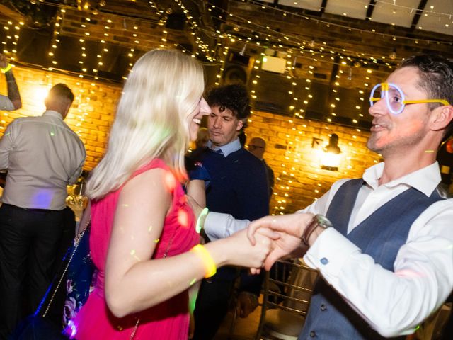 Katy and Mike's Wedding in London - East, East London 386