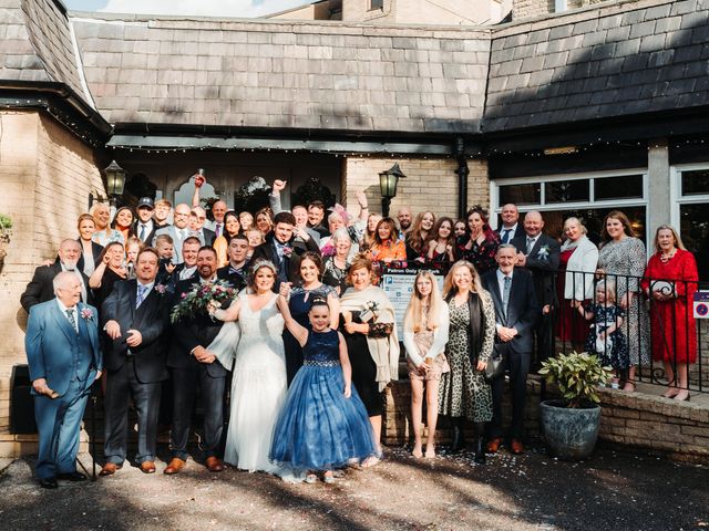 Brett and Angela&apos;s Wedding in Rochdale, Greater Manchester 21