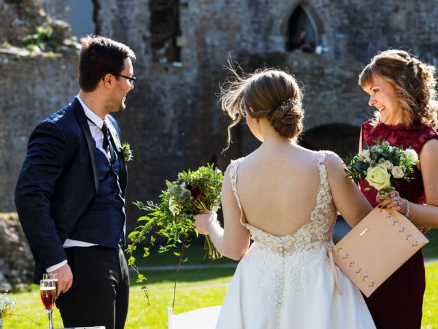 Robin and Erin&apos;s Wedding in Tenby, Pembrokeshire 73