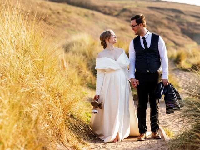 Robin and Erin&apos;s Wedding in Tenby, Pembrokeshire 110