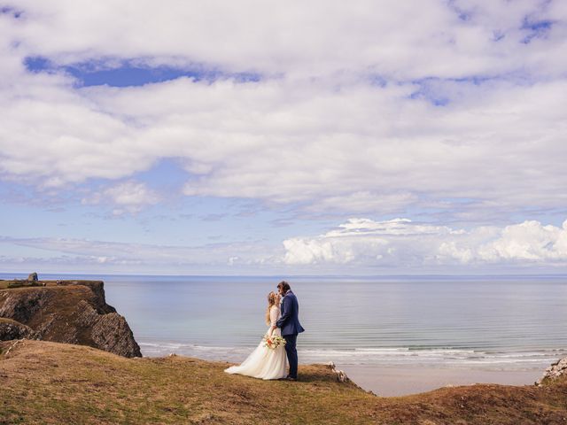 Niko and Tina&apos;s Wedding in Gower, Swansea 12